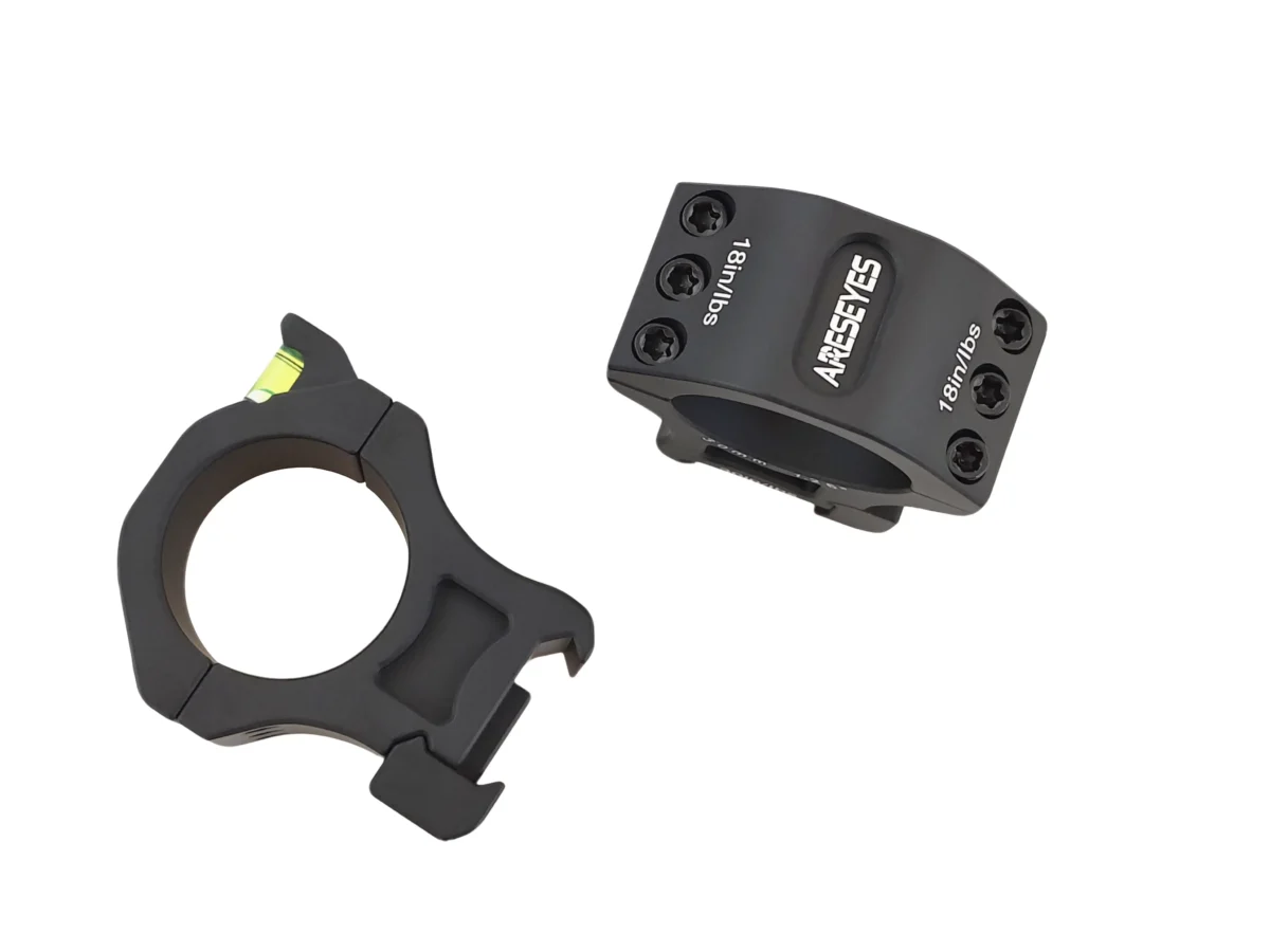 ARESEYESOPTICS RIFLESCOPE RINGS 30mm scope mount with bubble ...